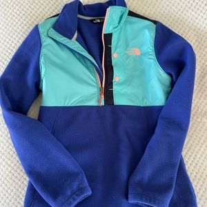 The North Face pull over retro fleece-xs